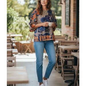 ECI Light Blue Women's Straight Leg Jeans